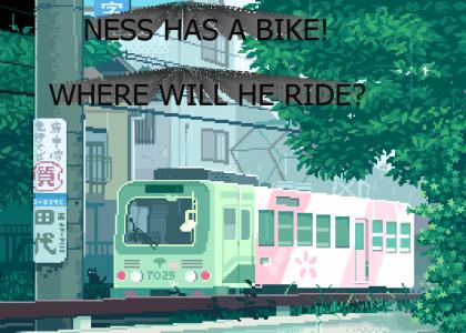Ness and the Bike