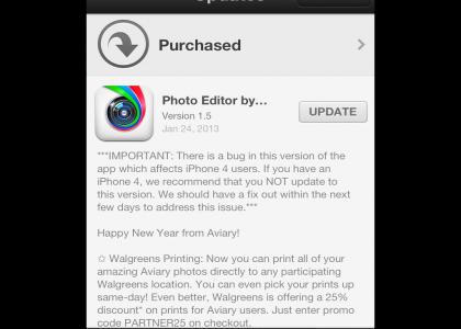 ANOTHER Photo Editing App Fails At Updating