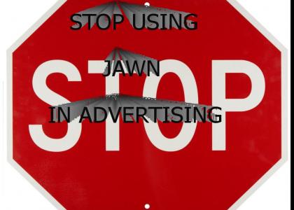 keep "jawn" out of advertising