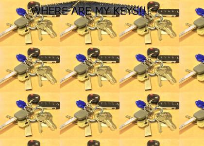 WHERE ARE MY KEYES