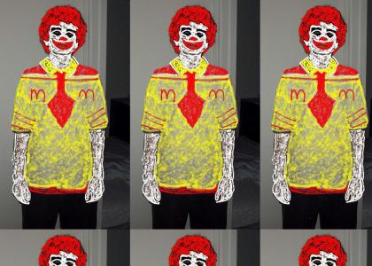 Ronald McDonald is BIGGEST DOUCHE