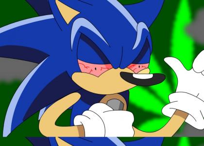 Sonic the Hedgehog experiments with mind altering drugs