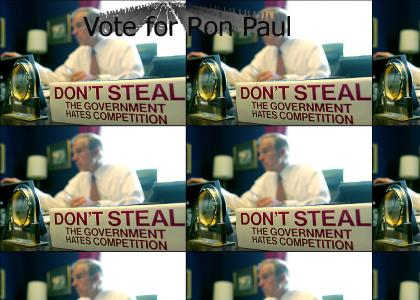 I believe in Ron Paul