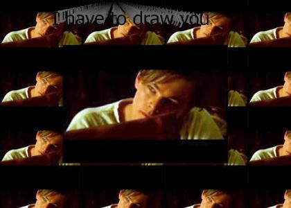 Leonardo DiCaprio draws Brian Peppers
