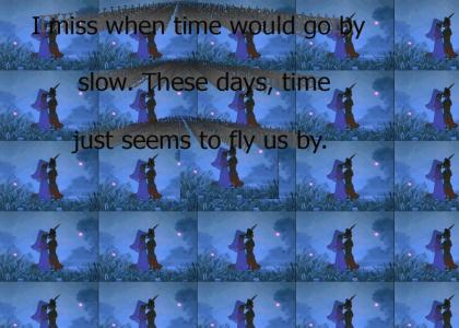 I miss when the days went slow