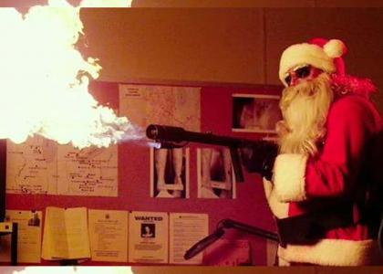Santa gone crazy!