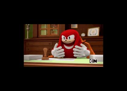 Knuckles Makes Your Meme illegal