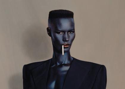 Grace Jones explodes on Christopher Walken