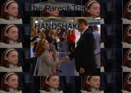 The Parent Trap Handshake