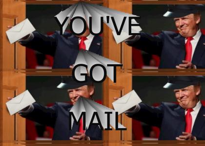 Donald Trump Gives You Your Mail