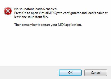 VirtualMIDISynth had one weakness.