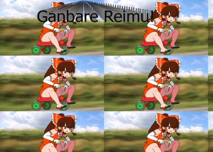 Reimu on a Tricycle
