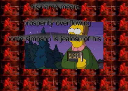 Fucked-up truth about Ned flanders on simpsons